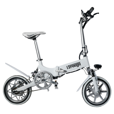 la bici elettrica pieghevole della grande gomma a 14 pollici di 240W 36V per le signore ha personalizzato il colore