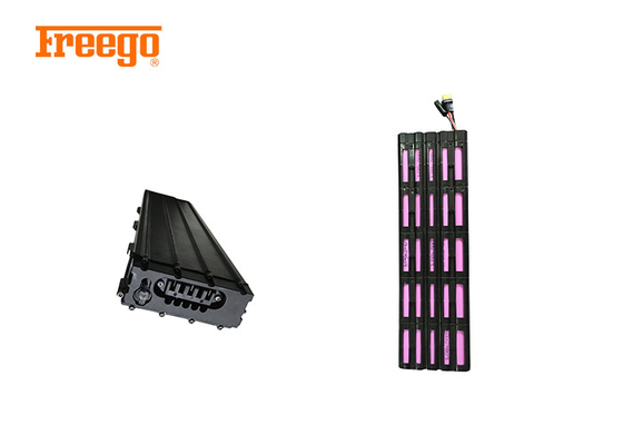Litio elettrico nero Ion Battery Pack dei pezzi di ricambio 500w 36v del motorino
