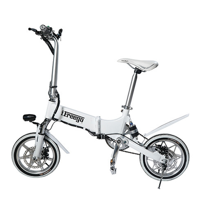 Materiale elettrico pieghevole dell'alluminio della bici della doppia sospensione del drop shipping